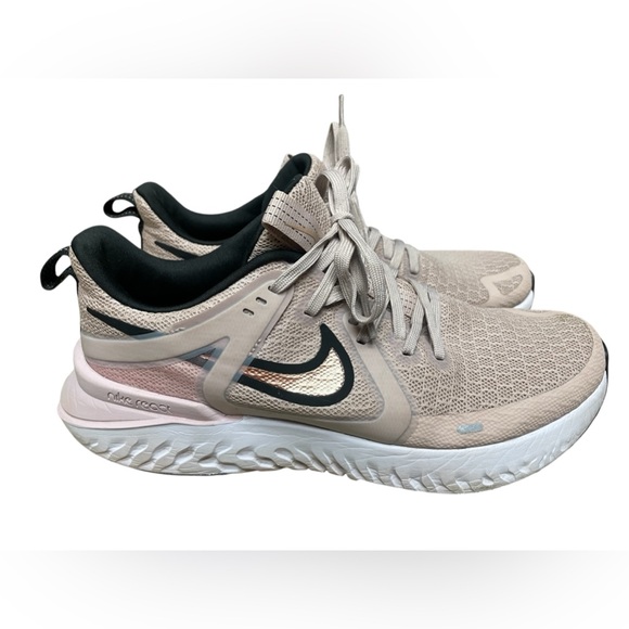Nike Legend Women's React 2 Running Shoe Stone Mauve Size 8.5 - Picture 6 of 11